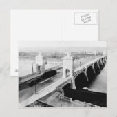 Markt St. Bridge Wilkes-Barre Pa. Briefkaart (Voorkant / Achterkant)