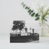 Markt St. Bridge Wilkes-Barre Pa. Briefkaart (Staand voorkant)