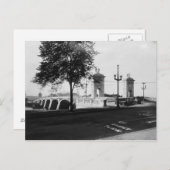 Markt St. Bridge Wilkes-Barre Pa. Briefkaart (Voorkant / Achterkant)