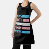 Markt Trans Rights is Mensenrechten LGBT-gemeensch Schort (Insitu)