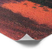 Markt Tunesië in augustus Macke Poster (Hoek)