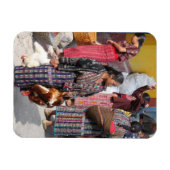 Markt van Midden-Amerika - Guatemala-markt Magneet (Horizontaal)