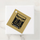 markt voor ahornstroop bedankjes labels (In situ)
