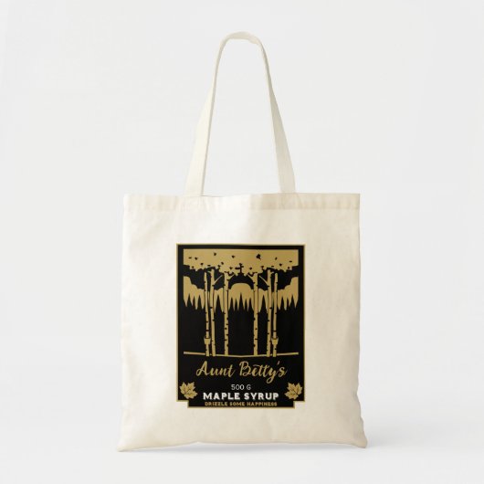 markt voor ahornstroop tote bag (Voorkant)