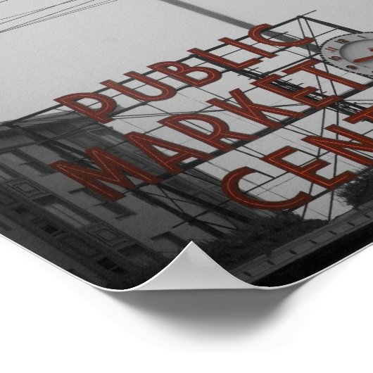 markt voor pirake poster (Hoek)