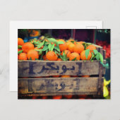 "MARKT VOOR ROCCAN, FOTOGRAFISCH BRIEFKAART VAN SI (Voorkant / Achterkant)