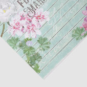  markt voor verse houtproducten Rustisch ontspring Tissuepapier (Detail)