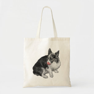 Markt Wink, rode noot Tote Bag