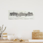 Markt Zuidzijde 6e 2 Poster (Keuken)