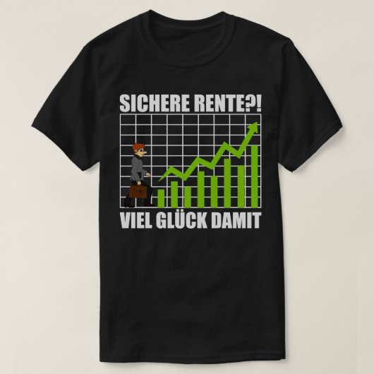 Marktaandeel voor aandelen met een veilige lijfren t-shirt (Design voorkant)