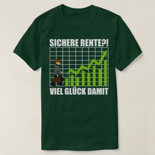 Marktaandeel voor aandelen met een veilige lijfren t-shirt (Design voorkant)