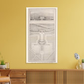 Marktaansluiting, aanpak Twin Peaks Canvas Afdruk (Insitu (Woonkamer))