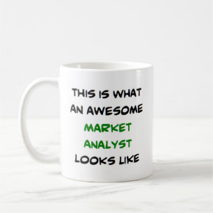 marktanalist, geweldige koffiemok