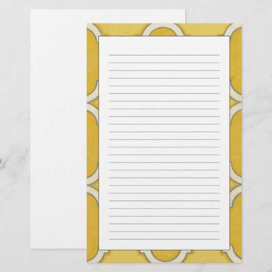 Marktbewegingen I Briefpapier (Voorkant / Achterkant)