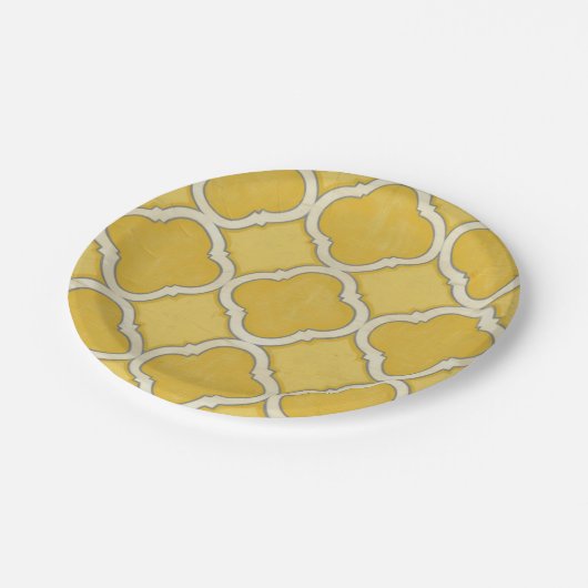 Marktbewegingen I Papieren Bordje (Gekanteld)