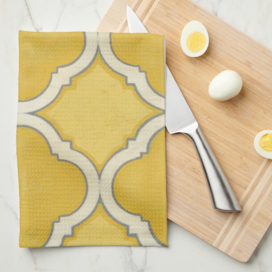 Marktbewegingen I Theedoek (Quarter Fold)