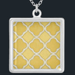Marktbewegingen I Zilver Vergulden Ketting<br><div class="desc">Patronen</div>