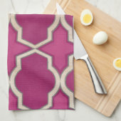 Marktbewegingen II Theedoek (Quarter Fold)