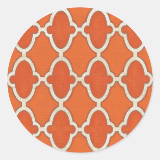 Marktbewegingen III Ronde Sticker (Voorkant)