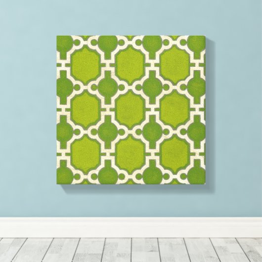 Marktbewegingen IV Canvas Afdruk (Insitu (Houten vloer))