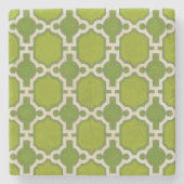 Marktbewegingen IV Stenen Onderzetter (Voorkant)