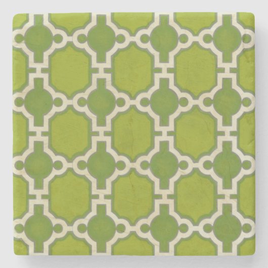 Marktbewegingen IV Stenen Onderzetter (Voorkant)