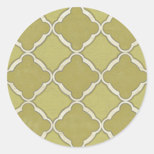 Marktbewegingen IX Ronde Sticker (Voorkant)