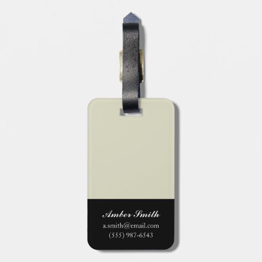 Marktbewegingen VI Bagagelabel (Achterkant verticaal)