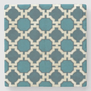 Marktbewegingen VI Stenen Onderzetter