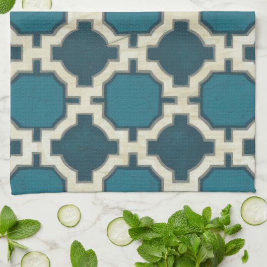 Marktbewegingen VI Theedoek (Gevouwen)