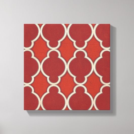 Marktbewegingen VII Canvas Afdruk (Voorkant)