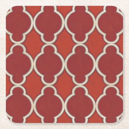 Marktbewegingen VII Kartonnen Onderzetters (Voorkant)