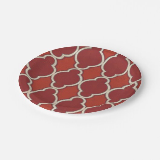 Marktbewegingen VII Papieren Bordje (Gekanteld)