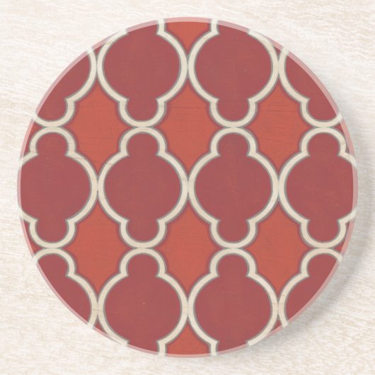 Marktbewegingen VII Zandsteen Onderzetter (Voorkant)