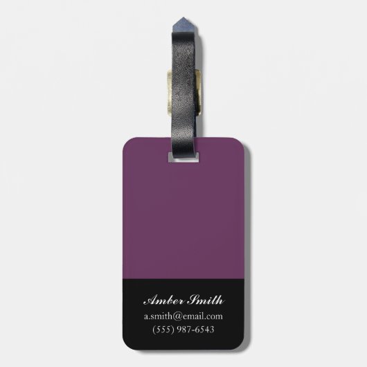 Marktbewegingen VIII Bagagelabel (Achterkant verticaal)