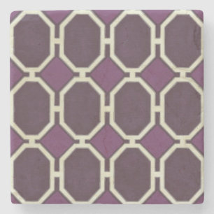 Marktbewegingen VIII Stenen Onderzetter