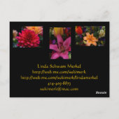 Marktbloemen II Briefkaart (Achterkant)