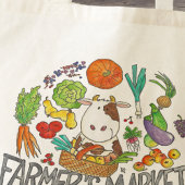 MARKTcanvas tas VAN DE FARMER door Nicole Janes