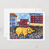 Marktcentrum Pig Briefkaart (Voorkant / Achterkant)