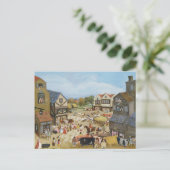 Marktdag Briefkaart (Staand voorkant)