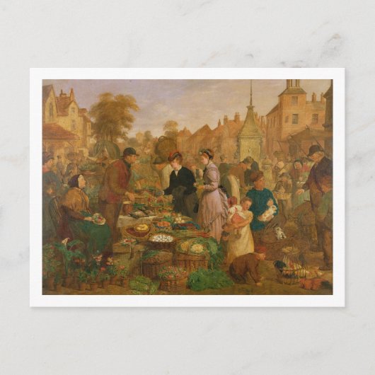 Marktdag Briefkaart (Voorkant)