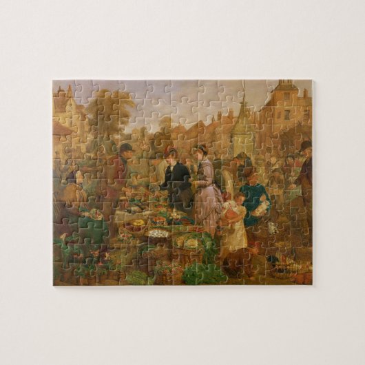 Marktdag Legpuzzel (Horizontaal)