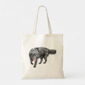 Marktdag met een vonk tote bag (Achterkant)