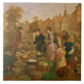 Marktdag Tegeltje (Voorkant)