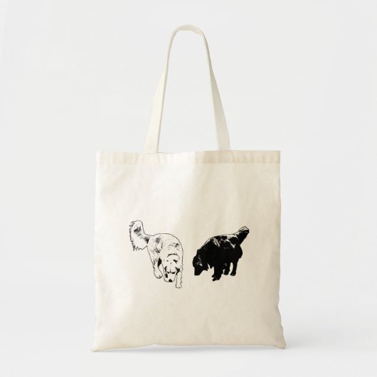Marktdagoverzicht — Retriever Duo Tote Bag (Voorkant)