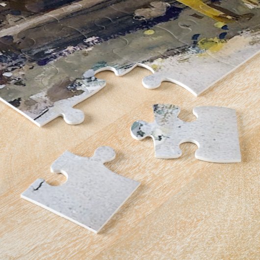 Markten in Porte Saint-Denis, Parijs Legpuzzel (Zijkant)