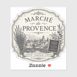 markten in provence vinyl sticker