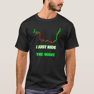 Marktgrafiek Goede golf om te investeren T-shirt