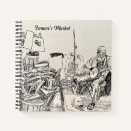 Marktgrootboek van de landbouwer notitieboek