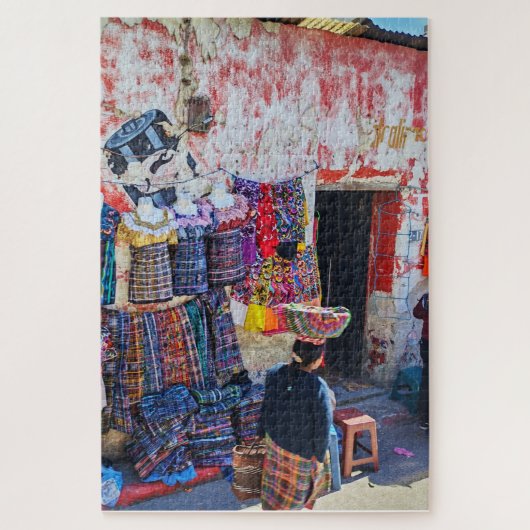 Marktingangs Scene Legpuzzel (Verticaal)